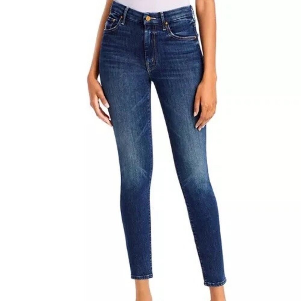 Mother Jeans High Waisted Looker In Teaming Up Size 27 Women's Made in USA